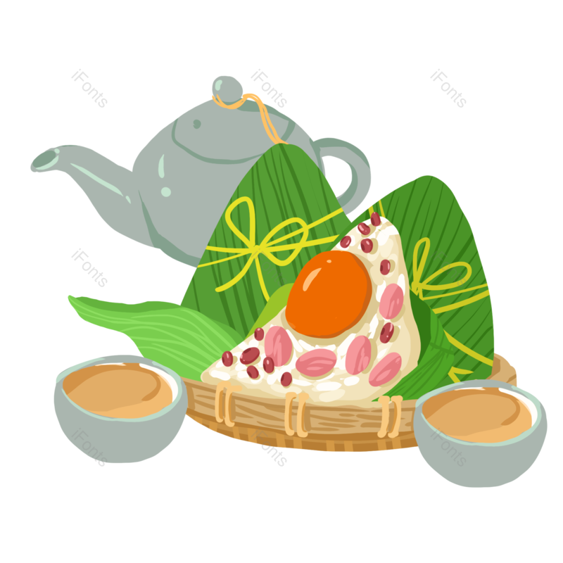 端午节图片,粽子元素,PNG,免抠素材